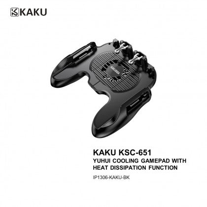 Kakusiga KSC-651 YUHUI COOLING GAMEPAD WITH HEAT DISSIPATION FUNCTION BLACK Kakusiga KSC-651 YUHUI COOLING GAMEPAD WITH HEAT DISSIPATION FUNCTION BLACK